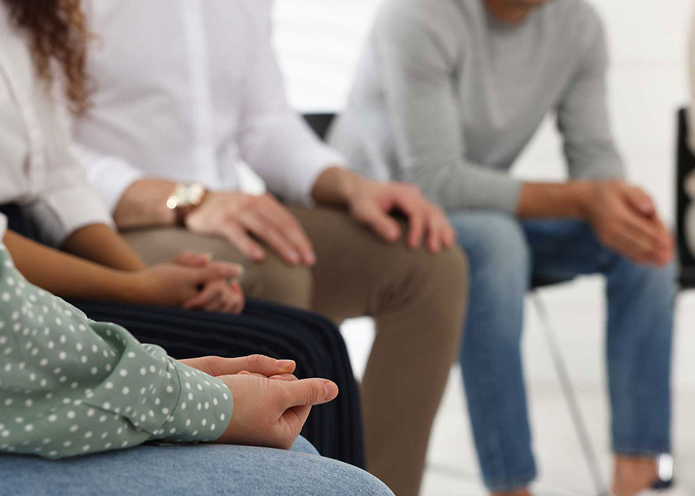 Gruppentherapie in der calm Ambulanz Düsseldorf